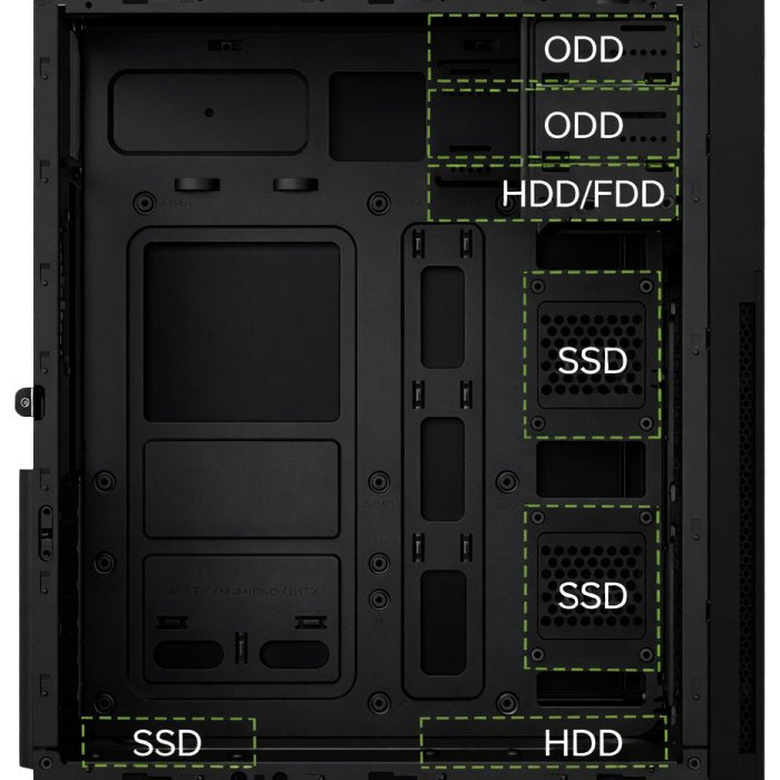 Coolbox Caja Atx A780 Usb-C 3.2 Gen1 Fte. Powerline3 650w 85+ Eficiencia