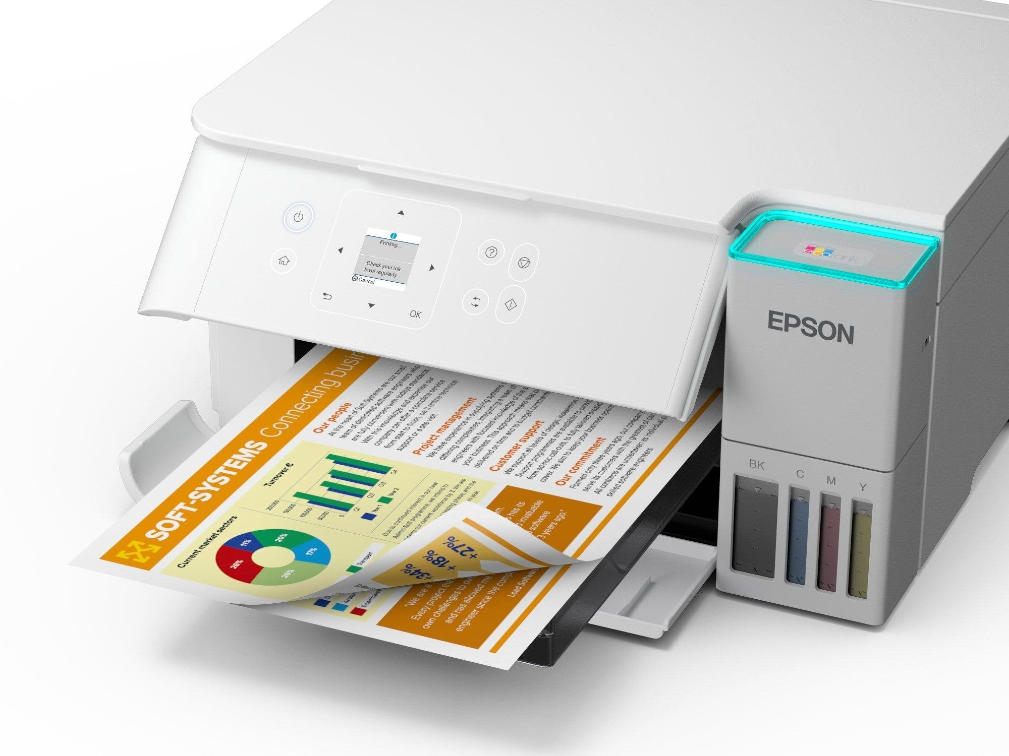Epson Multifuncion Inkjet Ecotank Et-2956