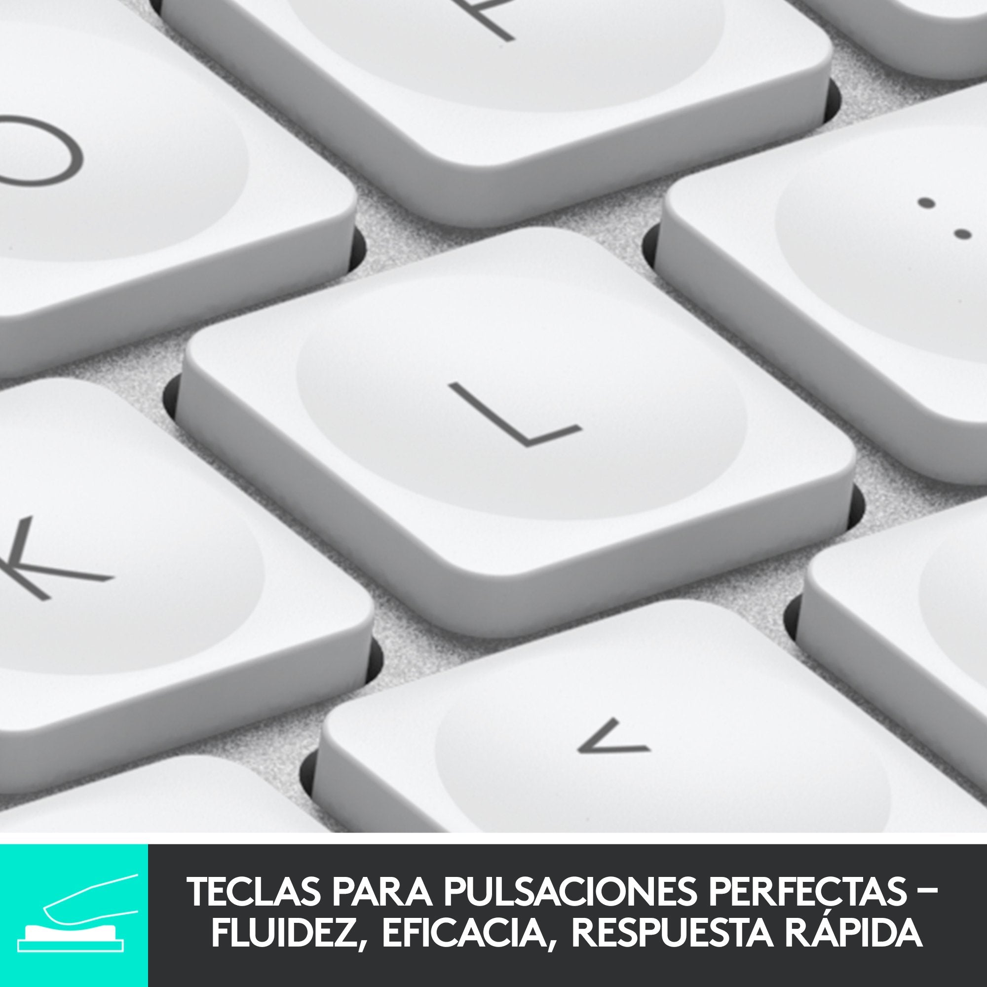 EAN 5099206099135 - Logitech 920-010523 teclado Universal Bluetooth QWERTY Español Gris imagen 7