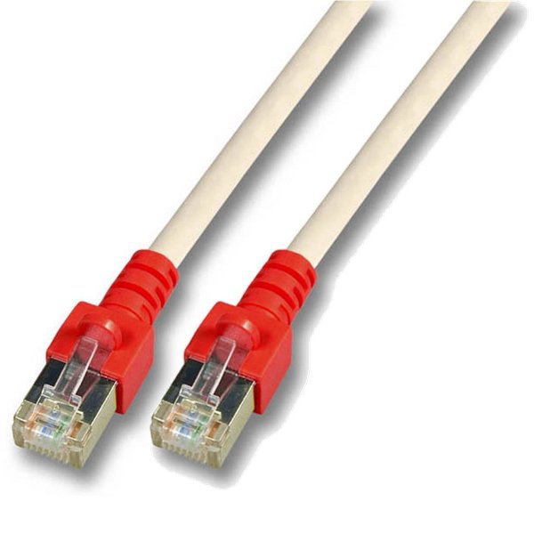 Efb Rj45 Cable De Red Cat.5e Sf Utp Pvc Tlle Rojo Cca Crossed Gris 2m