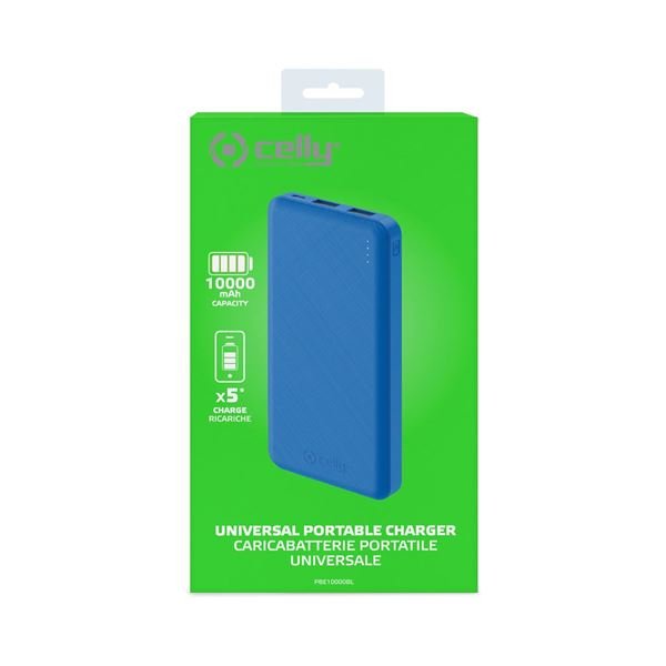 Power Bank Energy 10a Azul 2u