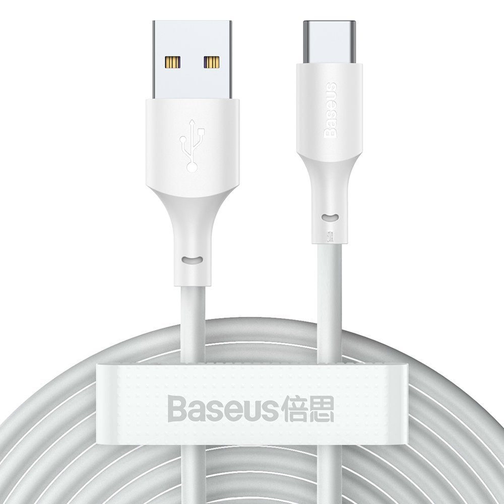 Baseus Tzcatzj-02 Cable Usb 1,5 M Usb A Usb C Blanco