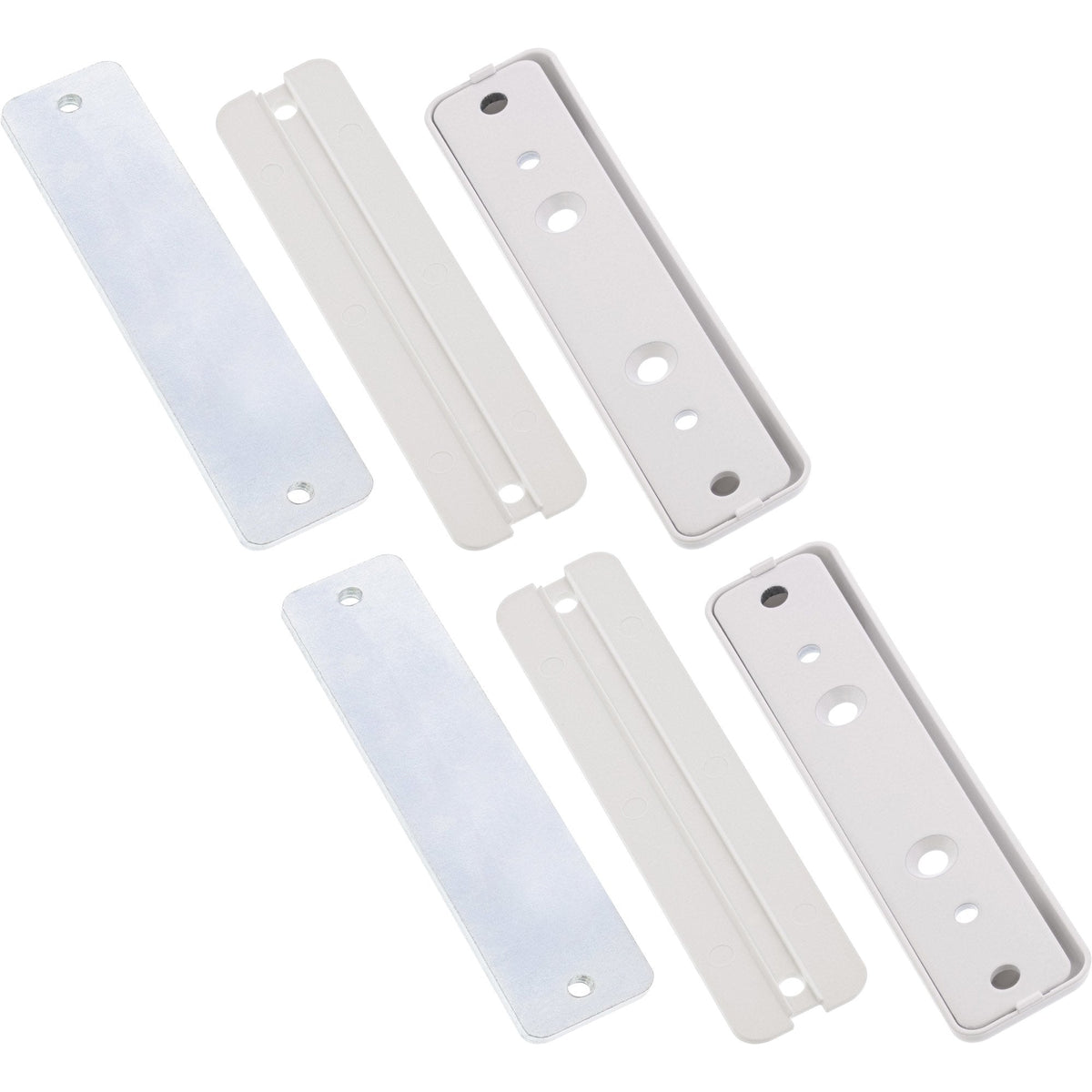 Kit De Montaje Inline Slatwall, Para Panel De Montaje En Mesa, Juego De 2