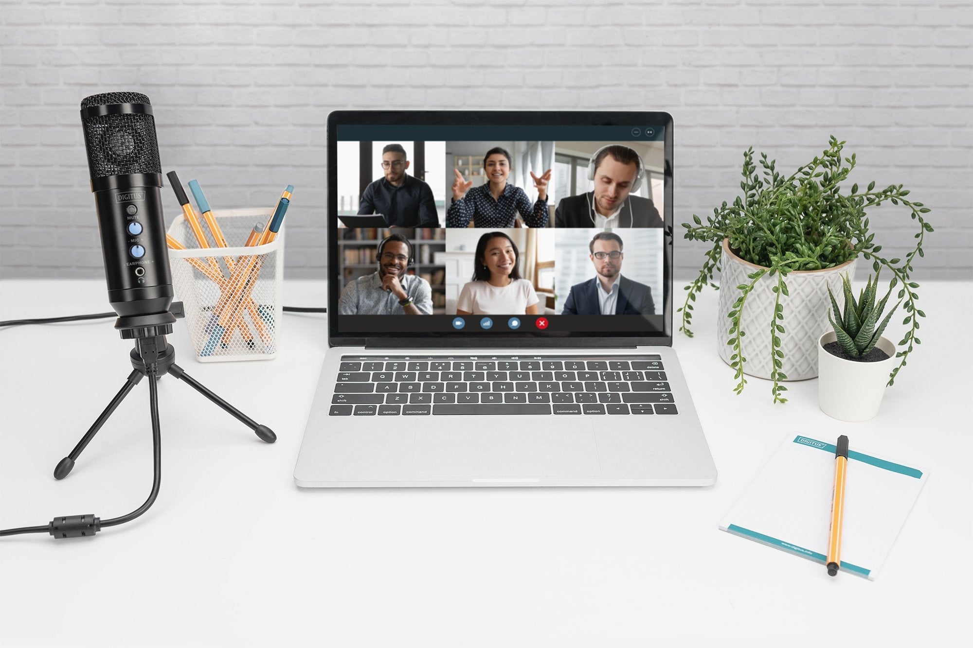 EAN 4016032485780 - Digitus DA-20301 micrófono Negro Micrófono de estudio imagen 4