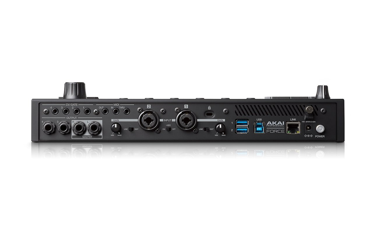 EAN 0694318023372 - Akai Force teclado MIDI 0 llaves USB Negro imagen 3