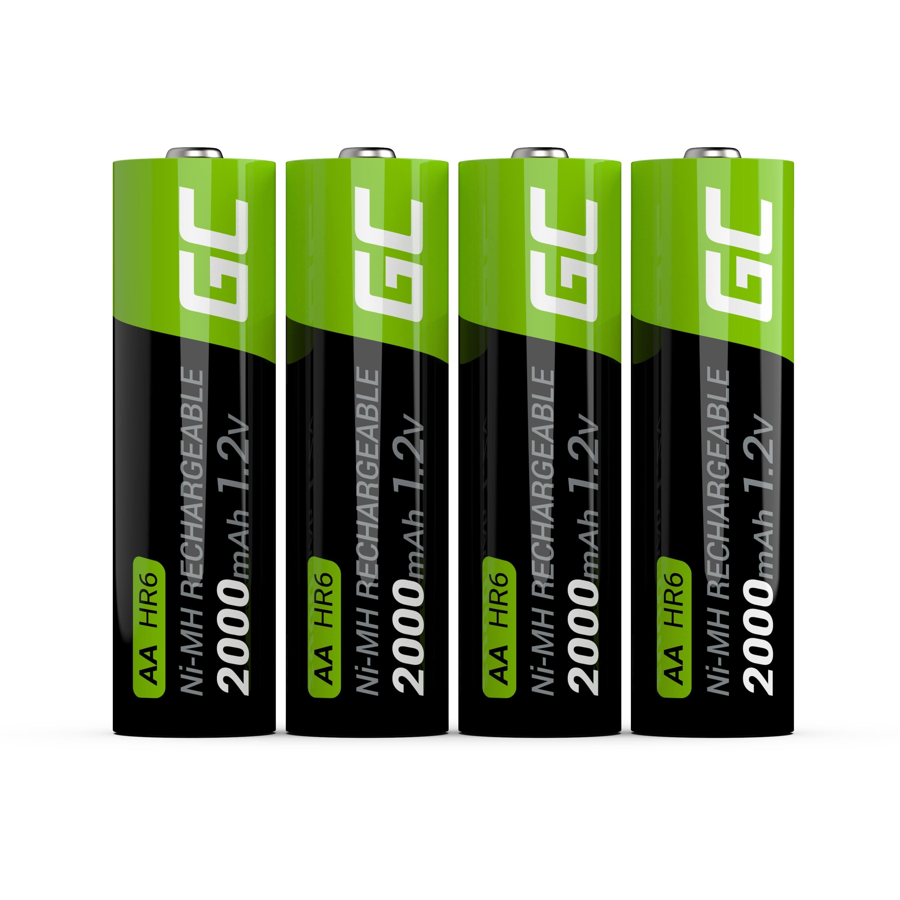 Pilas Recargables Greencell Aa 2000 Mah (4 Pcs)