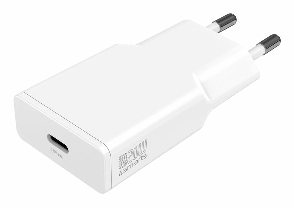 EAN 4252011908998 - 4smarts PDPlug Slim Smartphone, Tableta Blanco Corriente alterna Carga rápida Interior imagen 1
