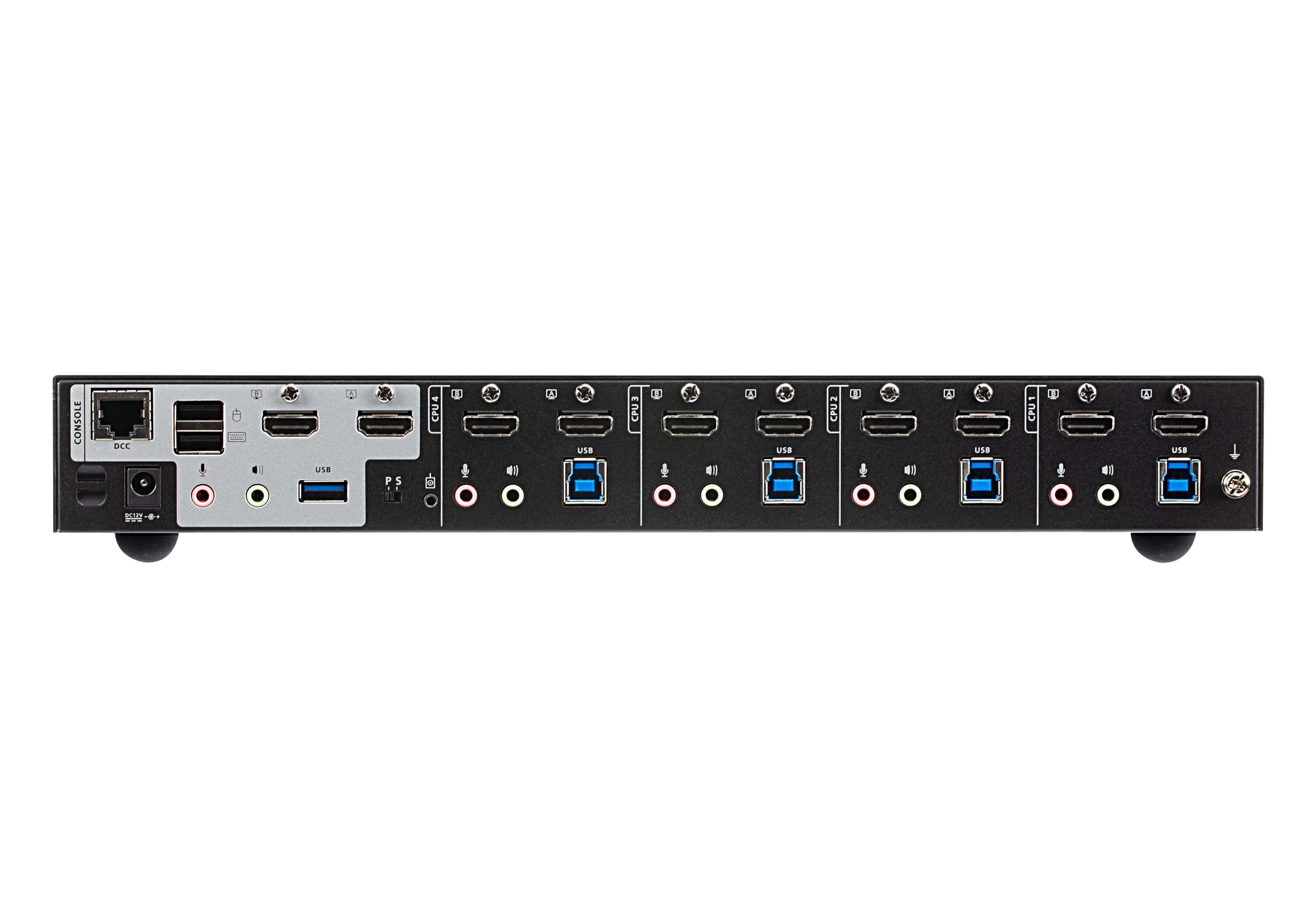 EAN 4710469340048 - ATEN CS1844-AT-G interruptor KVM Negro imagen 2