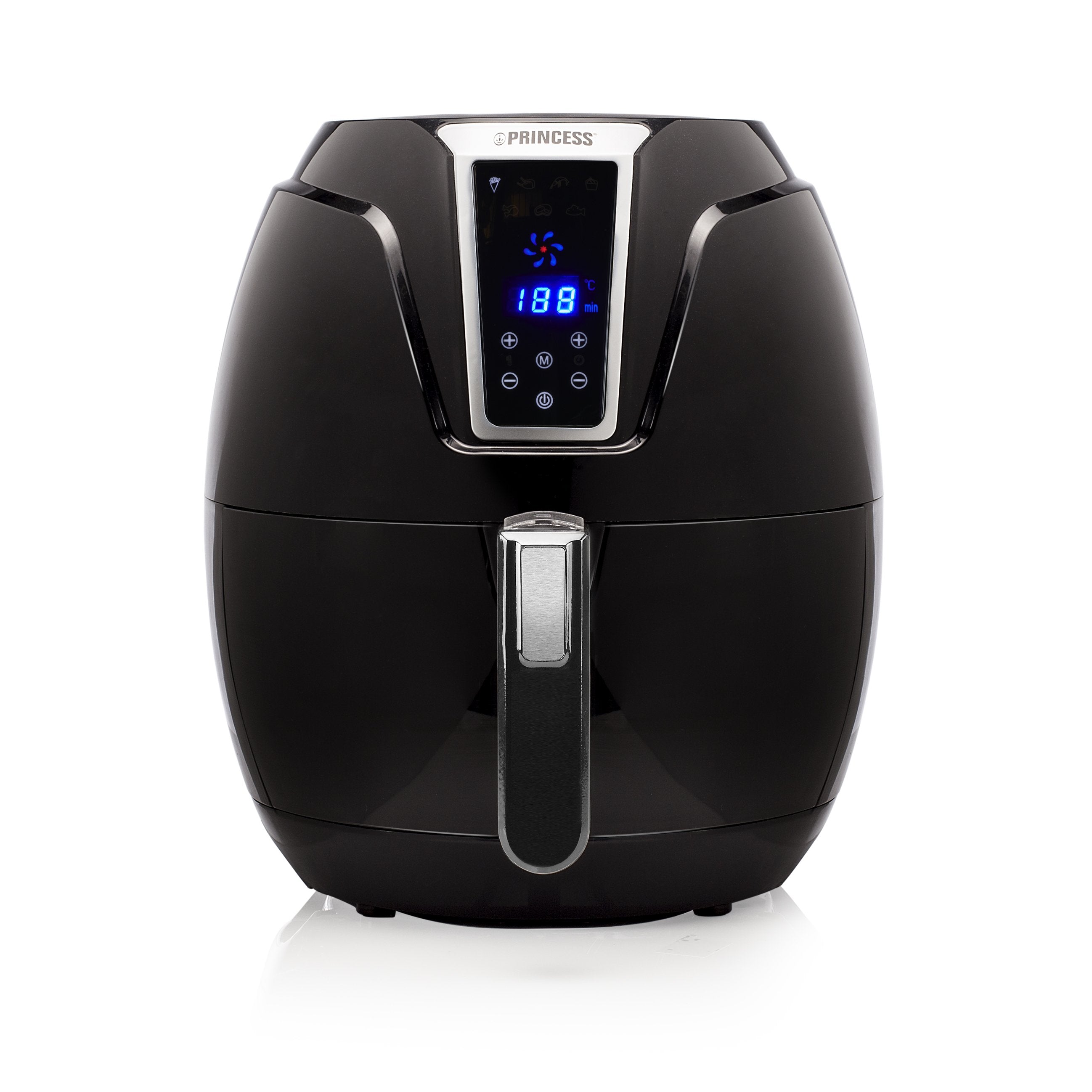 EAN 8713016048257 - Princess 182021 Sencillo 3,2 L Independiente 1400 W Freidora de aire caliente Negro imagen 7