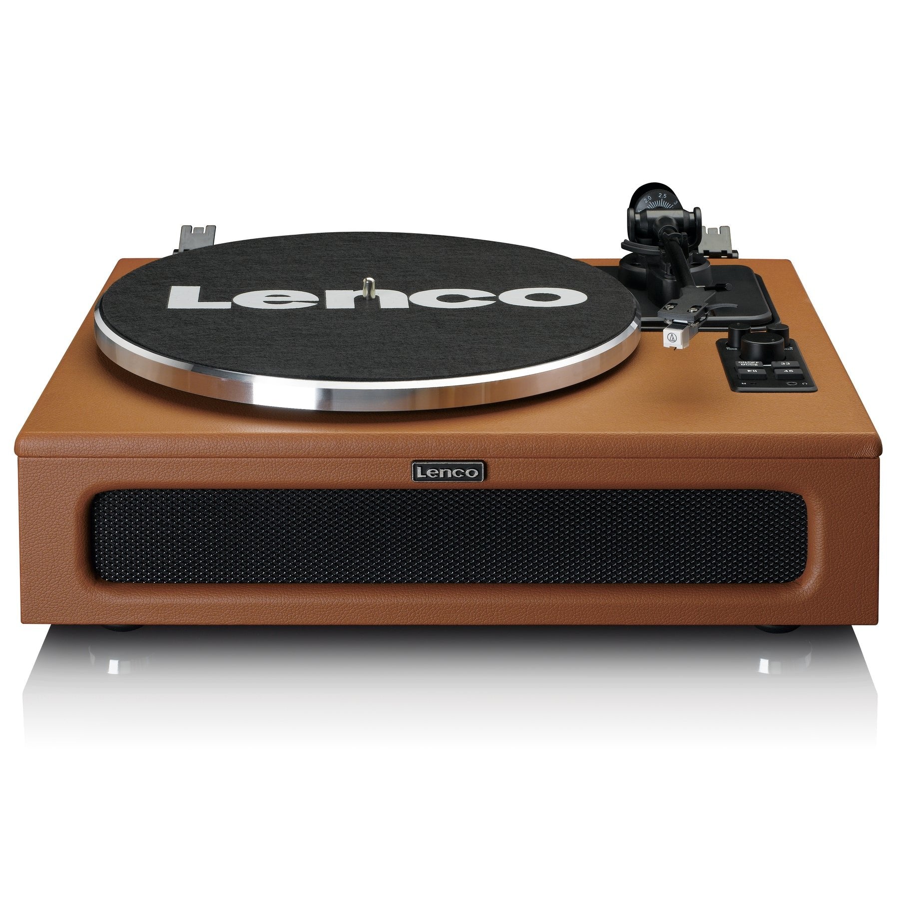 EAN 8711902069638 - Lenco LS-430BN tocadisco Tocadiscos de tracción por correa Marrón Manual imagen 7