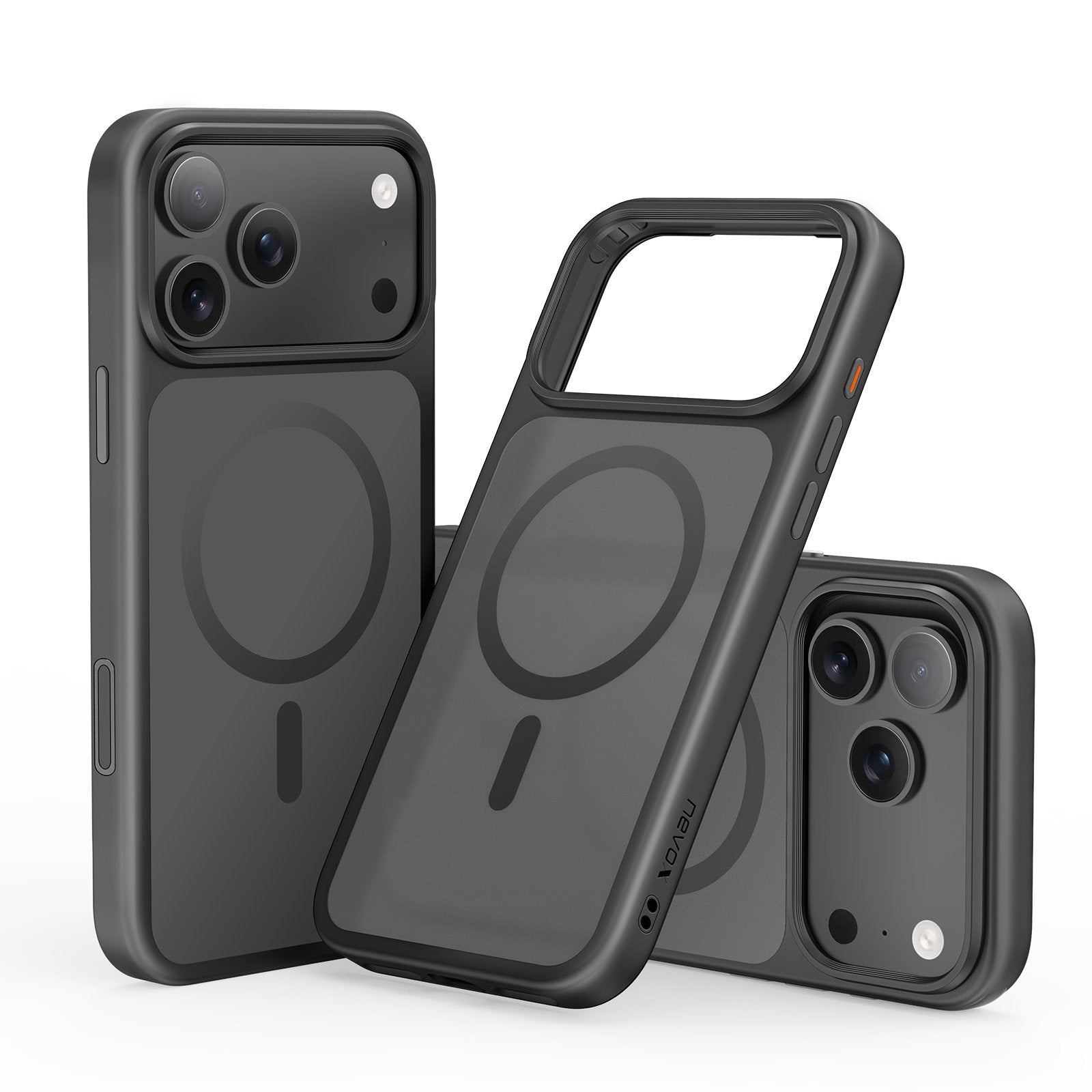 Nevox Styleshell Invisio Iphone 17 Pro Max Kompatibel Con Magsafe Negro