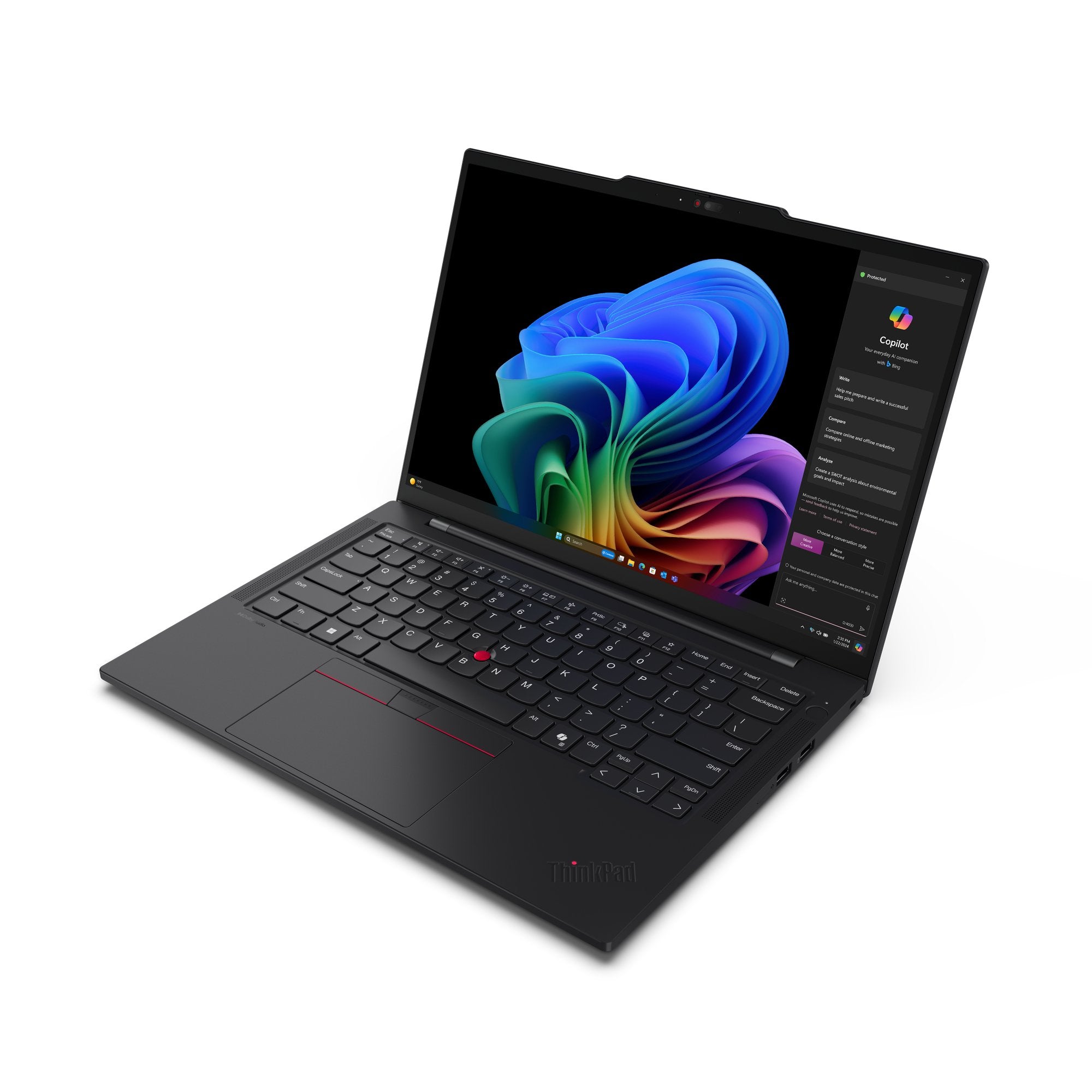 EAN 0198154307776 - Lenovo ThinkPad T14s Gen 6 (Snapdragon) Copilot+ PC Qualcomm Snapdragon X1E-78-100 Portátil 35,6 cm (14") imagen 8