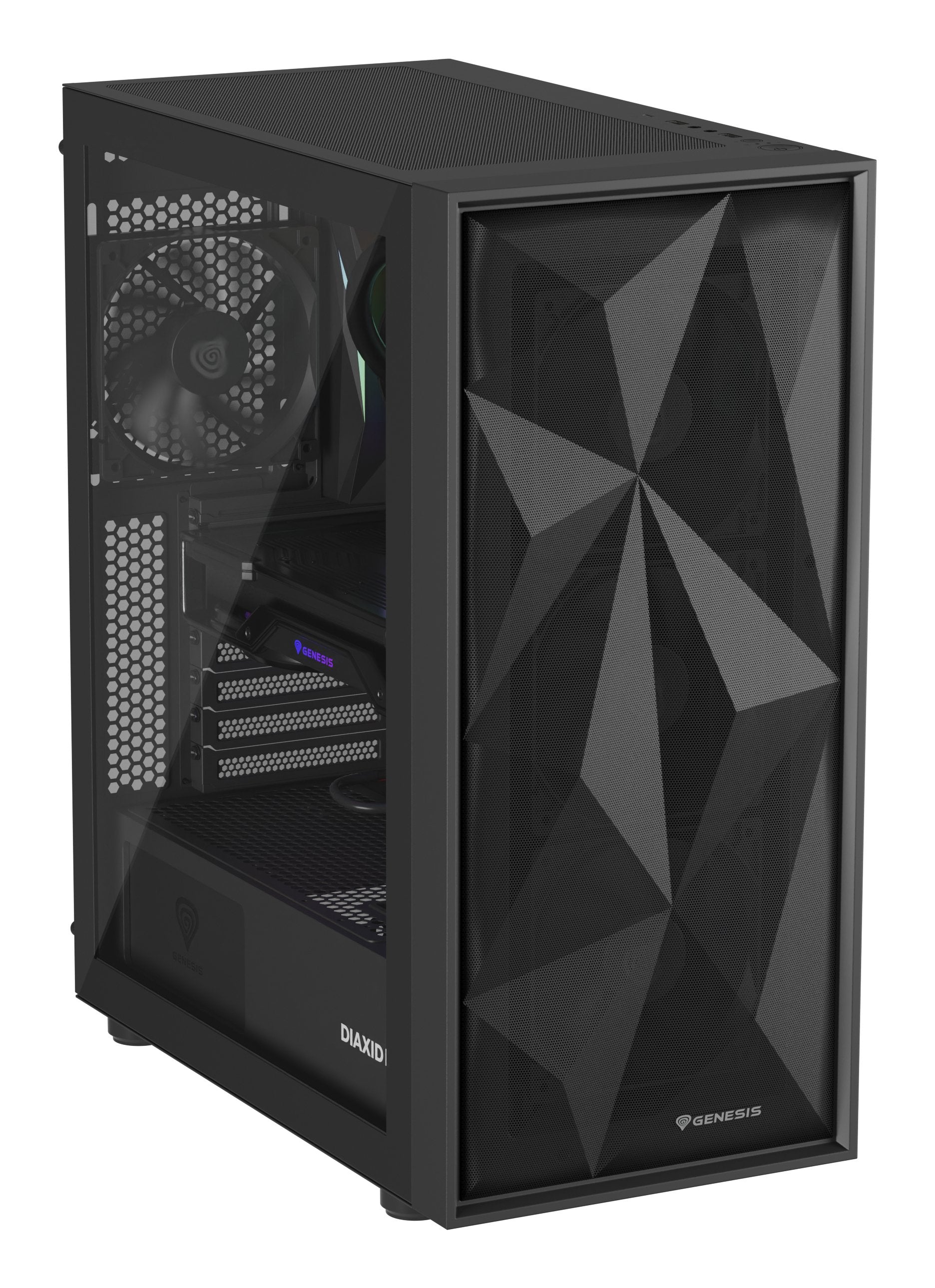 EAN 5901969439212 - GENESIS Diaxid 605F Midi Tower Negro imagen 10