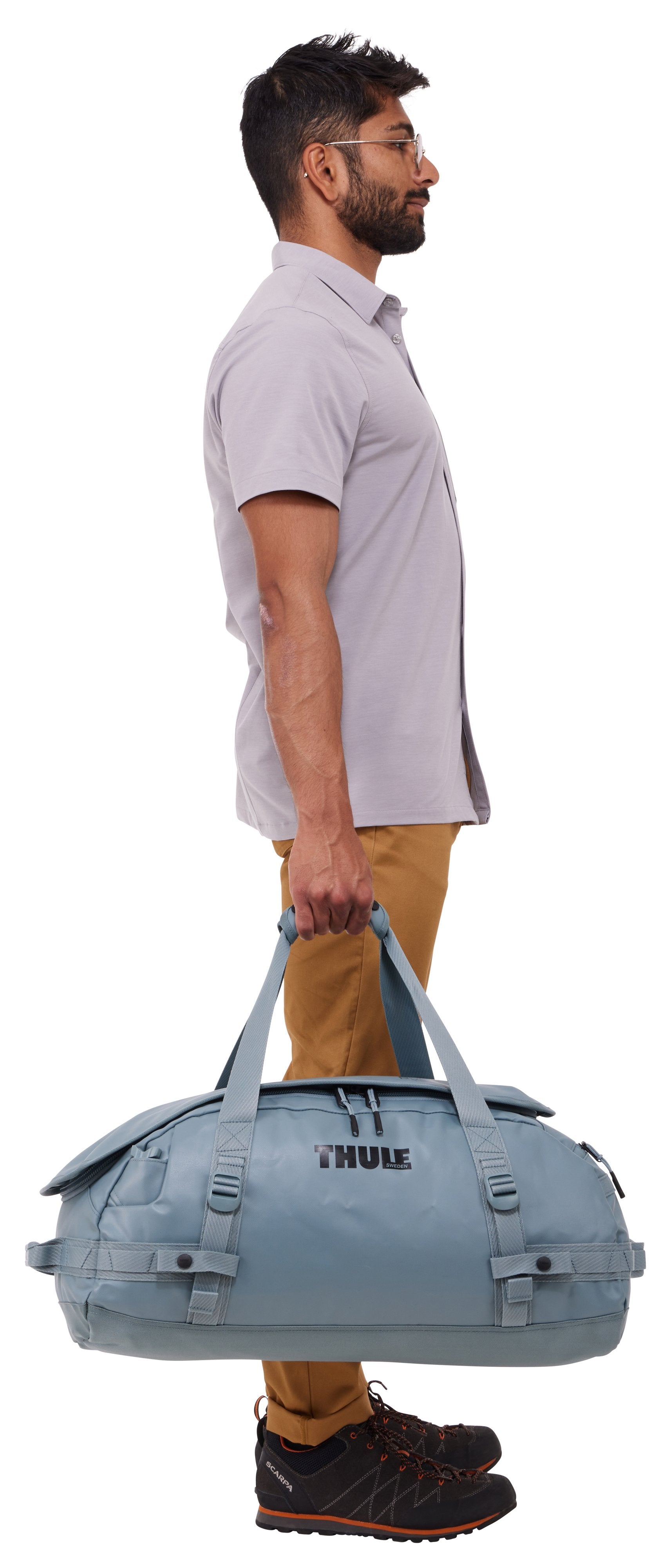 EAN 0085854255226 - Thule Chasm TDSD302 Pond Gray bolso de lona 40 L Poliéster Gris imagen 7