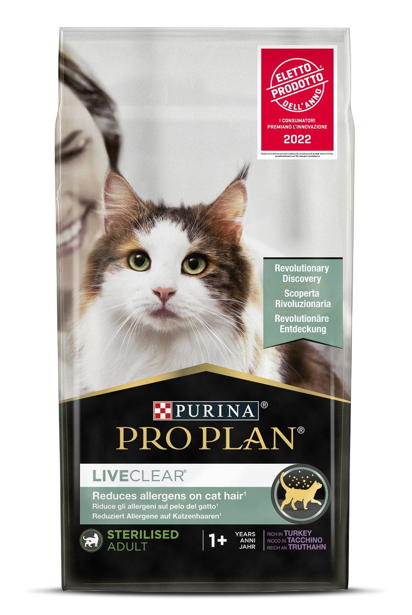 Purina Pro Plan Liveclear Esterilizado Adulto Rico En Pavo 1.4 Kg