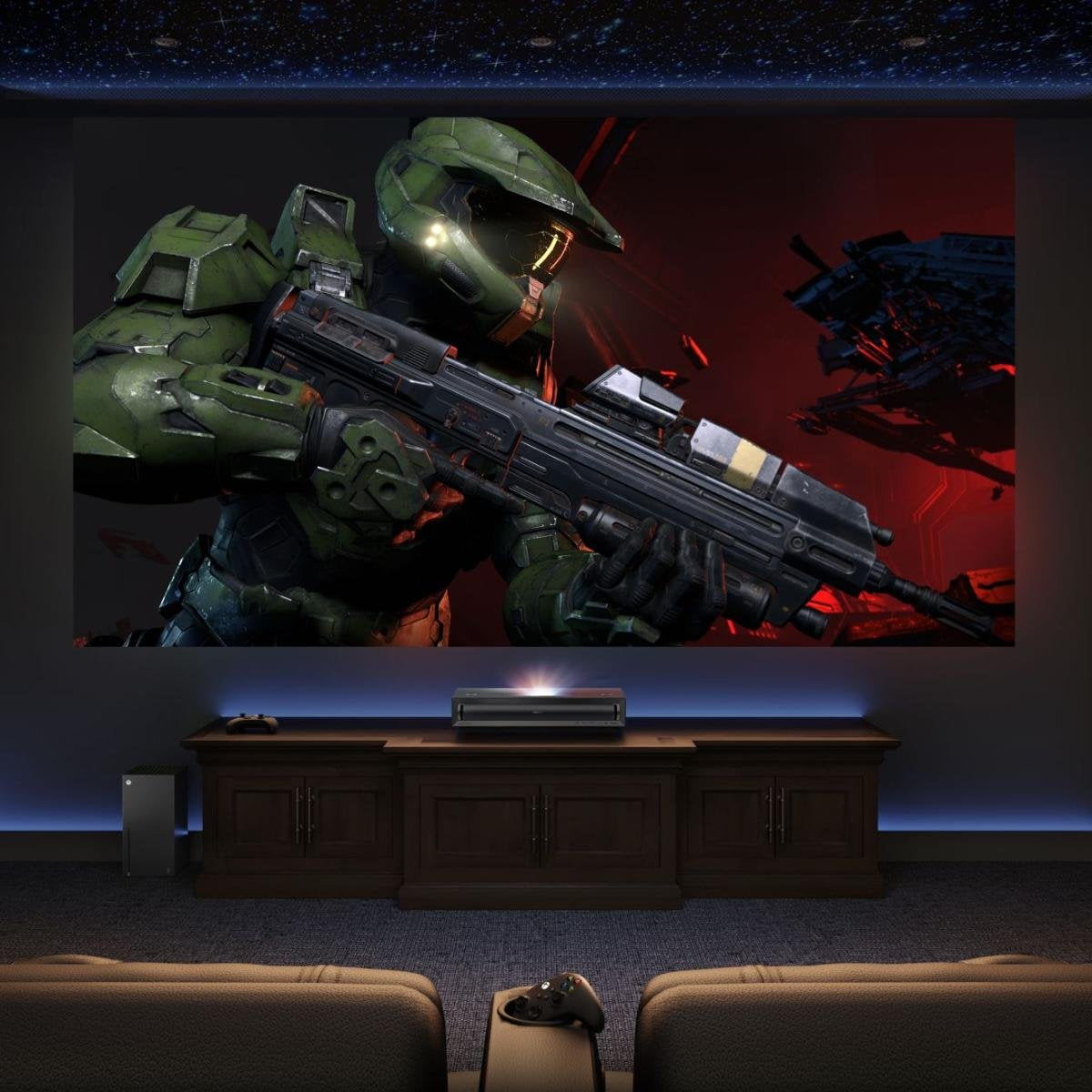 EAN 6942351411149 - Hisense PX3 proyector de TV Proyector de alcance ultracorto 2800 lúmenes ANSI UHD 4K (3840x2160) Negro, G imagen 3