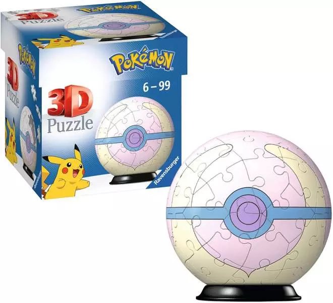 Puzzle 3d Ravensburger Bola Bola Curativa Pokémon
