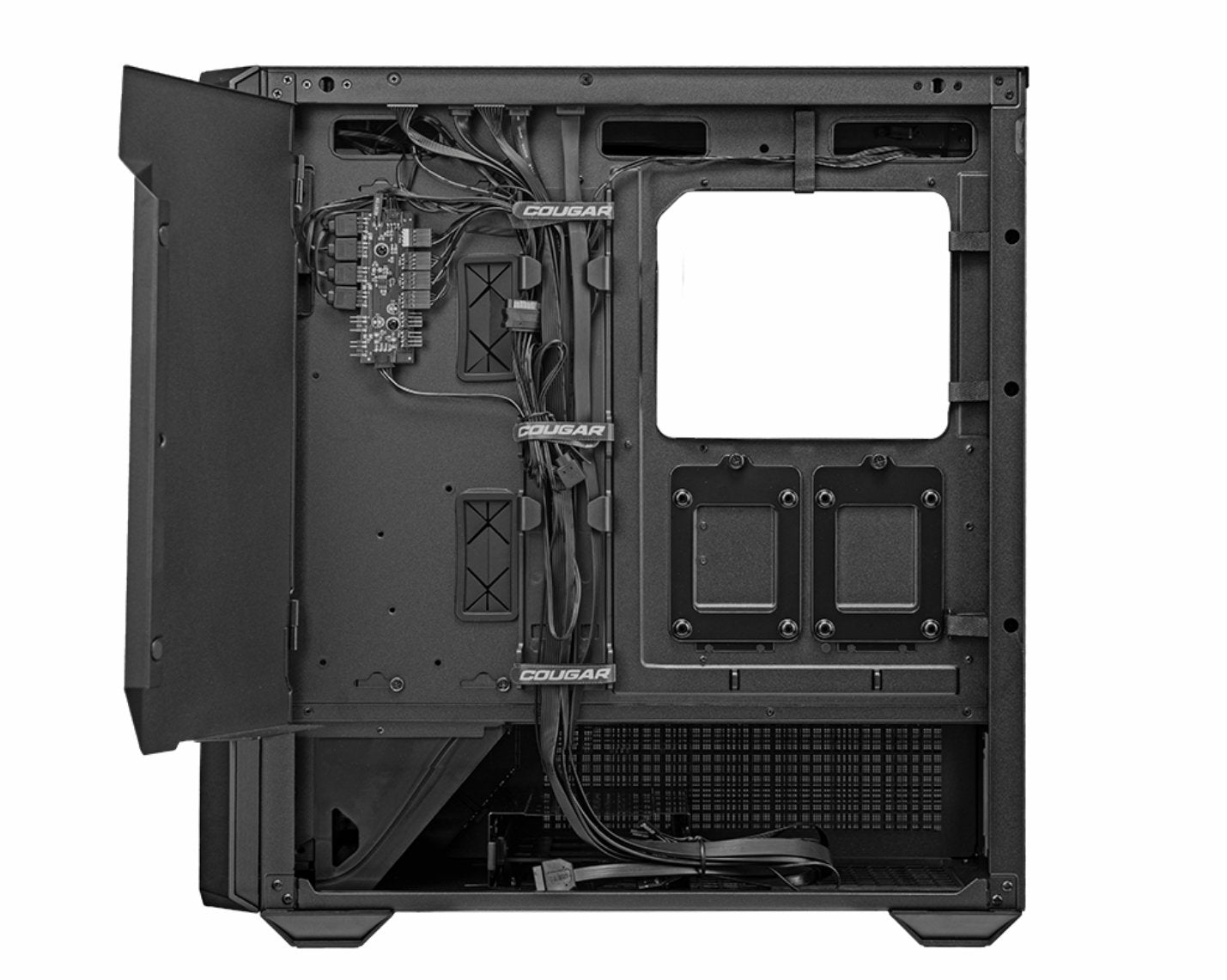 Caja Pc Cougar Gaming Mx600 Rgb Full Tower Negro
