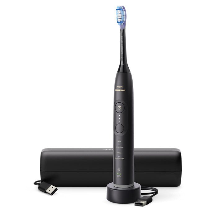 EAN 8720689021388 - Philips Sonicare 7100 series HX7421/01 cepillo eléctrico para dientes Adulto Negro imagen 1