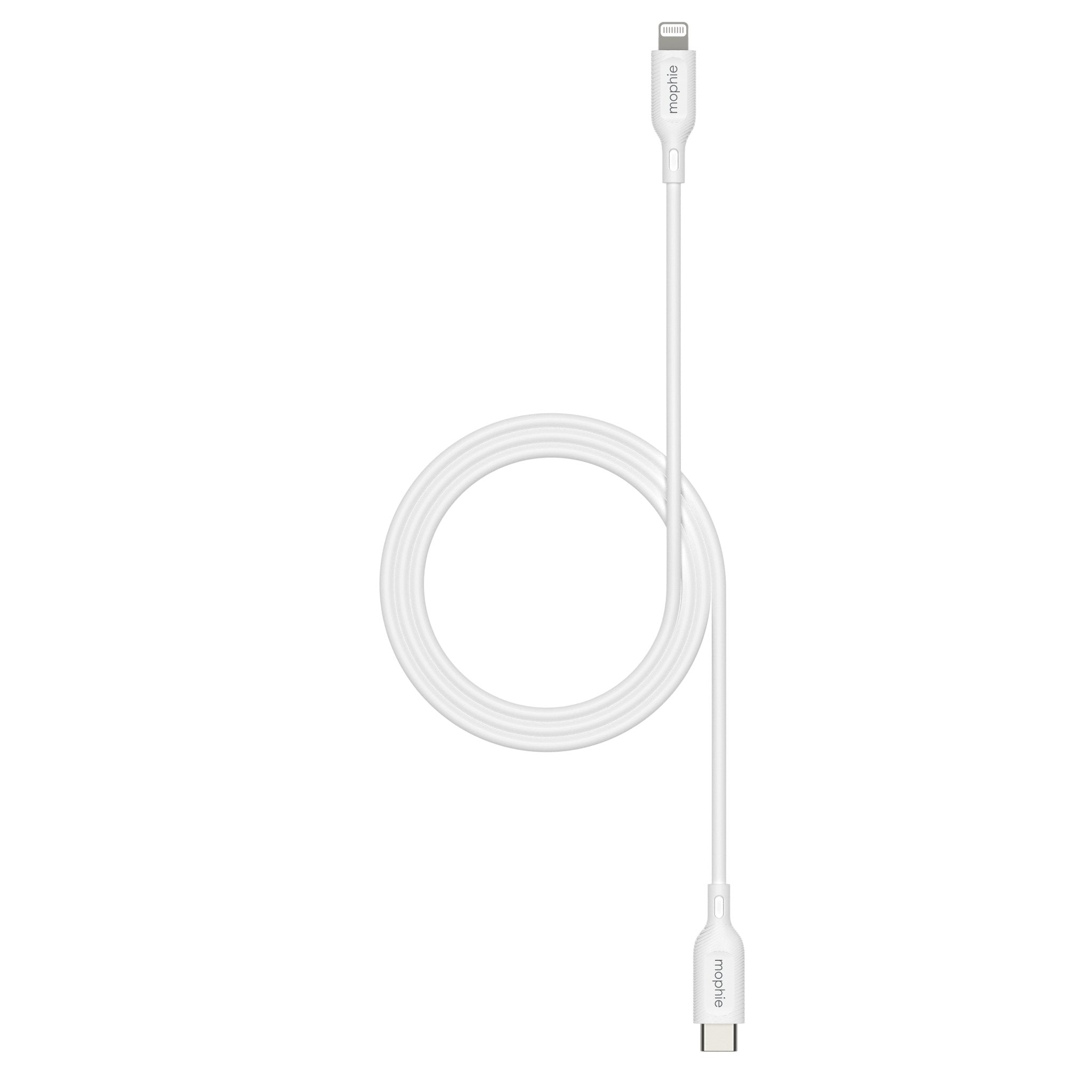 EAN 0840056185746 - mophie essentials Lightning to USB-C | charging cable (1M) Blanco imagen 4