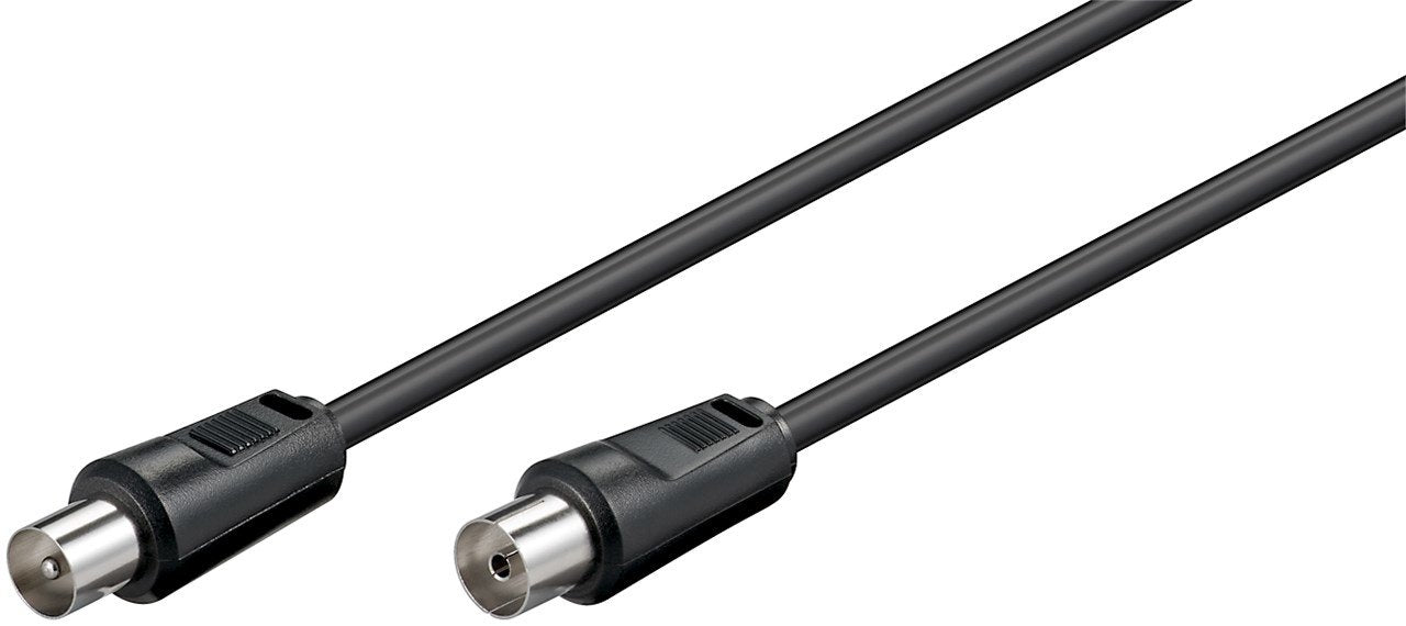 EAN 4040849117206 - Goobay 11720 cable coaxial 3C-2V 1,5 m Negro imagen 2