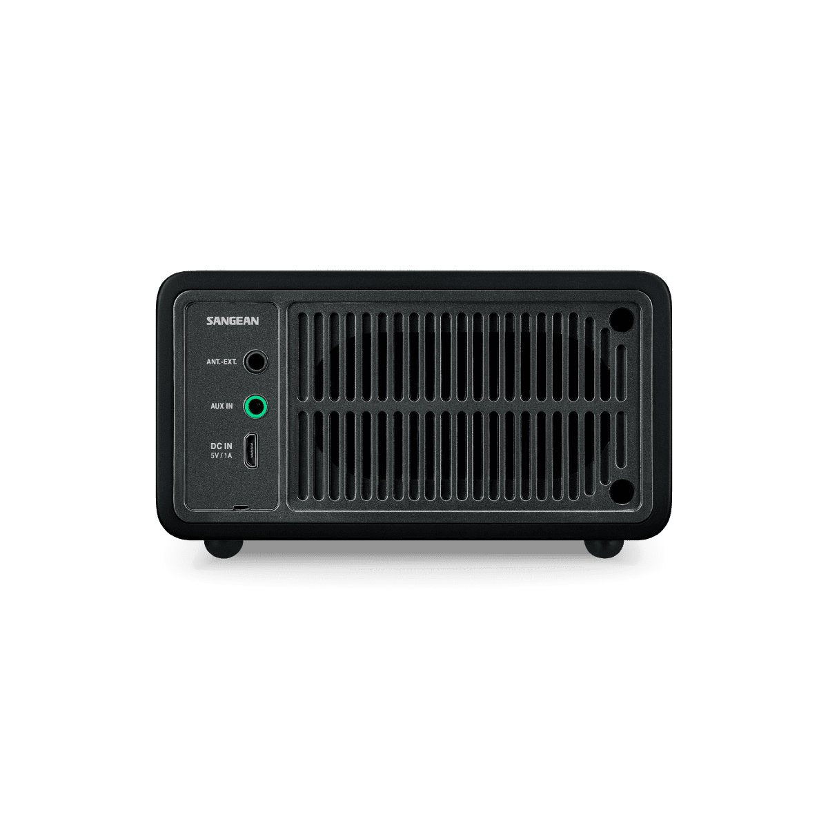 Sangean Wr-7 Negro Mate Radio Analógica Sobremesa Fm Bluetooth Batería Li-Ion Recargable
