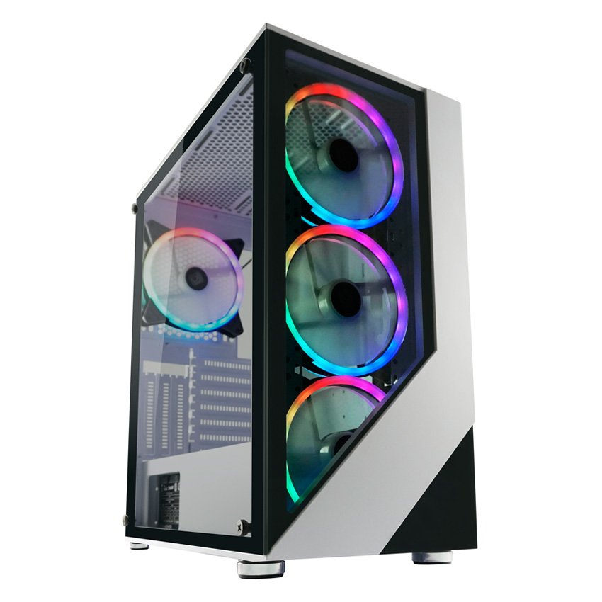 EAN 4260070129650 - LC-Power Gaming 803W Midi Tower Negro, Blanco imagen 1