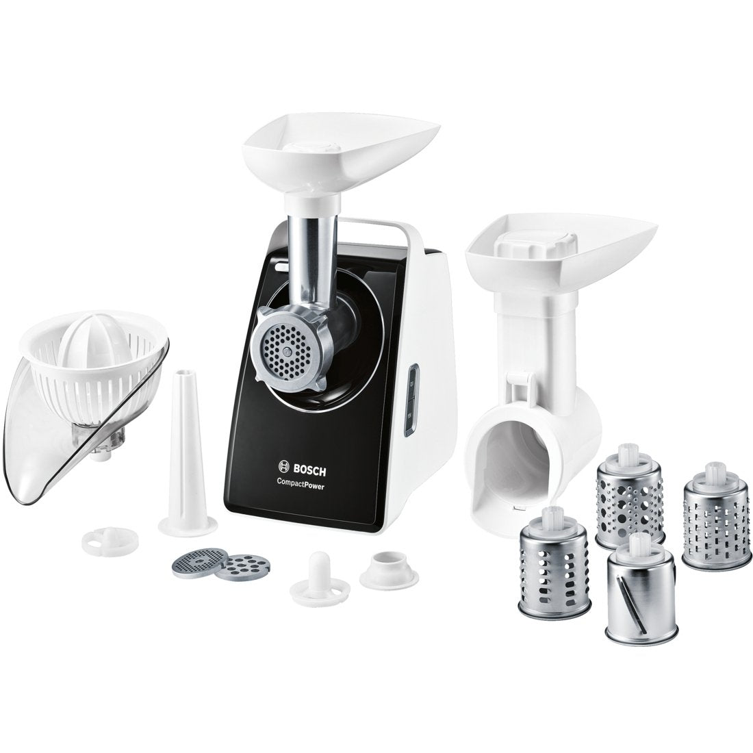 Picadora De Carne Bosch Mfw3850b Blanco, 1800 W, Nãºmero De Velocidades 2, Rendimiento (Kg/Min) 2, 500 W
