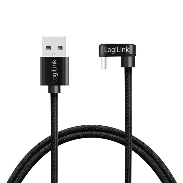 Cable De 2,0m Usb 2.0 0,48 Gbps Pd60w Usb C Macho A Usb-A Macho Negro Conector C 180º
