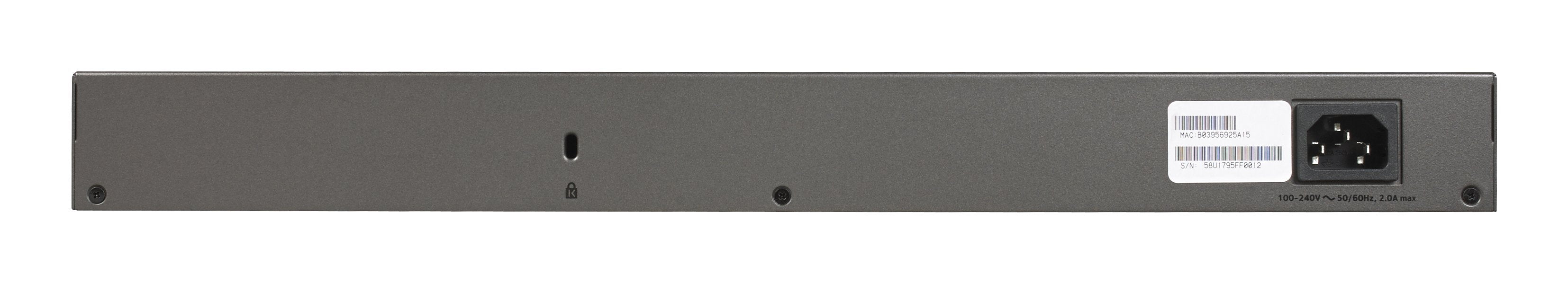 EAN 606449174458 - NETGEAR XS724EM Gestionado L2 10G Ethernet (100/1000/10000) 1U Azul, Gris imagen 2