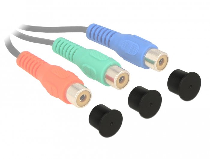 Delock Cubierta Contra Polvo Para Rca Hembra 10 Piezas
