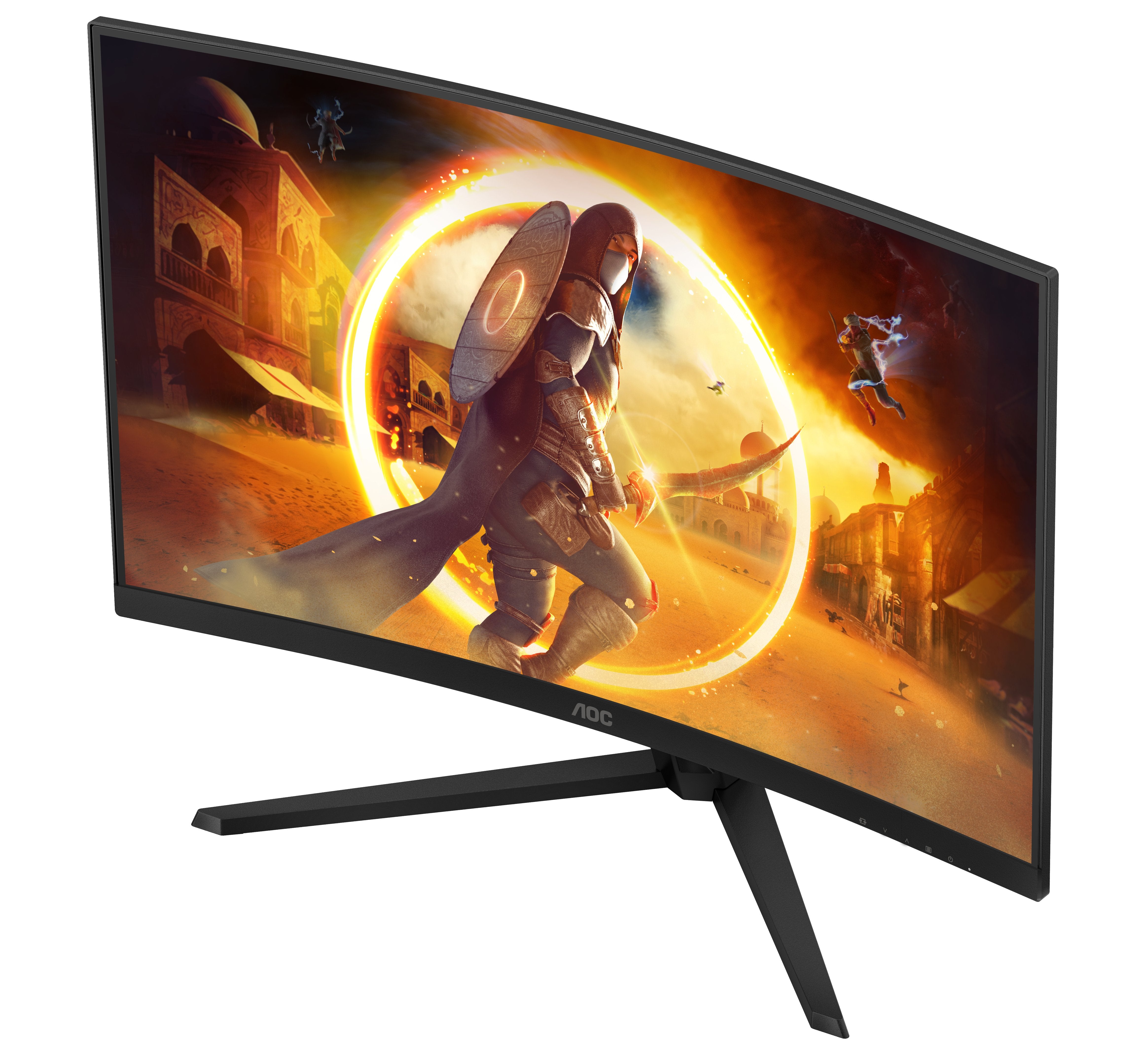 EAN 4038986182164 - AOC G4 CQ32G4VE pantalla para PC 80 cm (31.5") 2560 x 1440 Pixeles Quad HD LCD Negro, Gris imagen 9