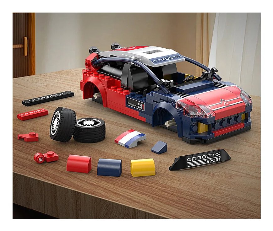 Jamara Cada Citroen C4 Wrc 1:24 Bricks 8+