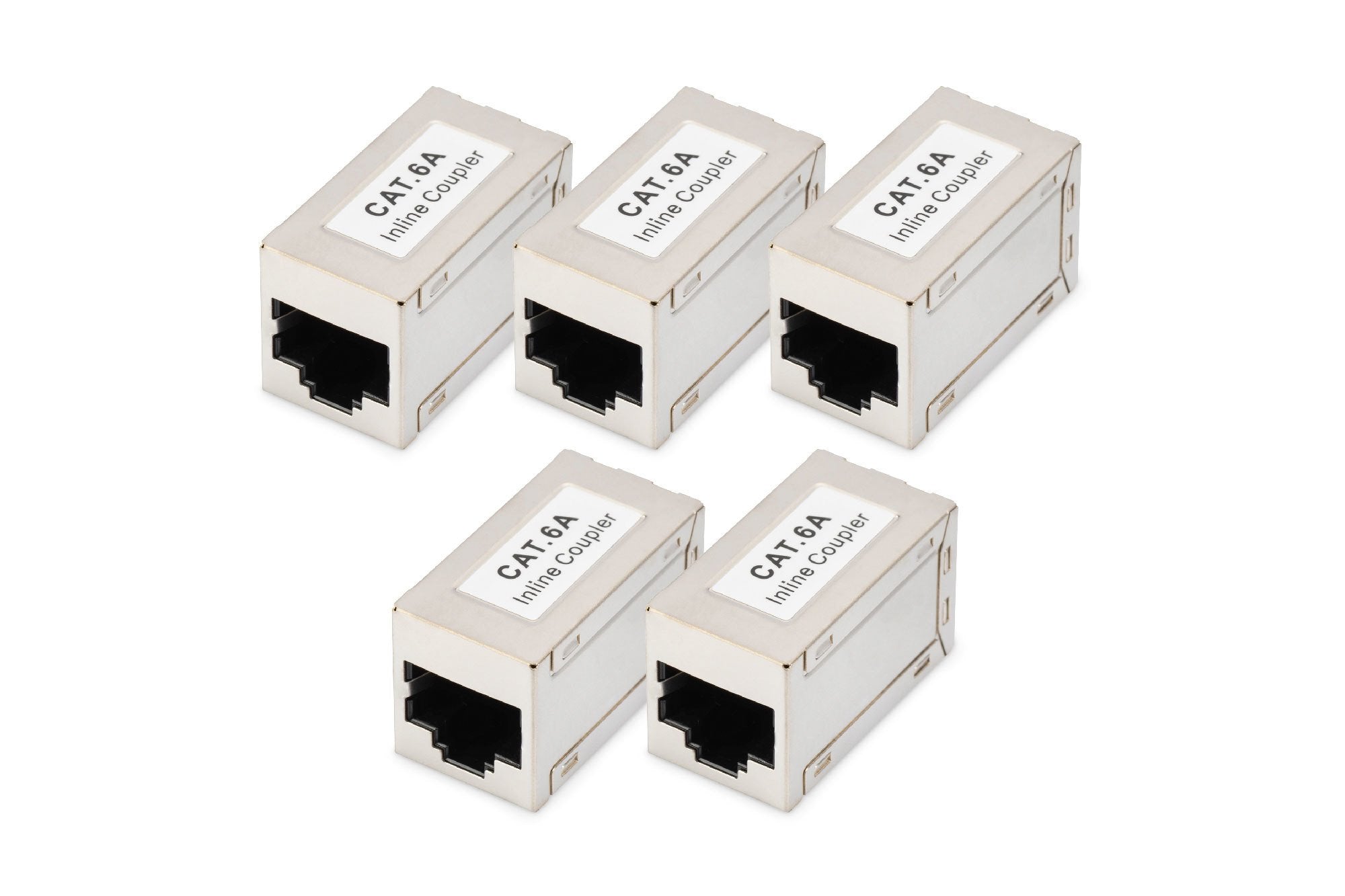 Acoplamiento Modular Digitus Cat 6a, Blindado, Paquete De 5, Módulo Keystone Dn-93905-5