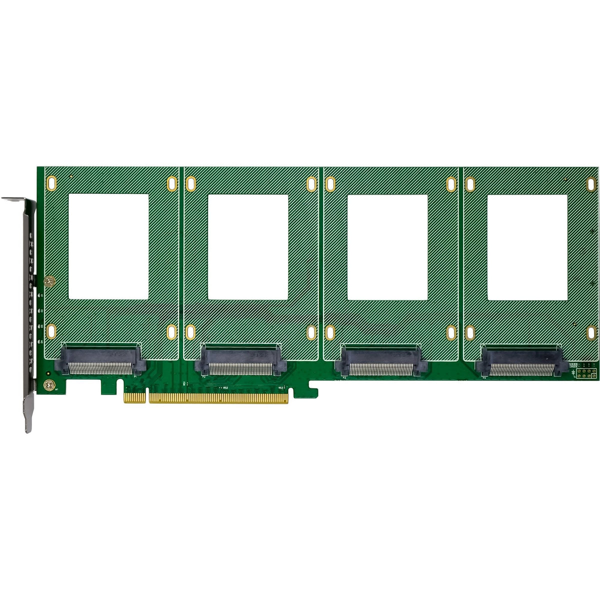 Inline Pcie Tarjeta A 4x Interno U.2 Nvme Sff-8639 Bifurcation - Pcie X16