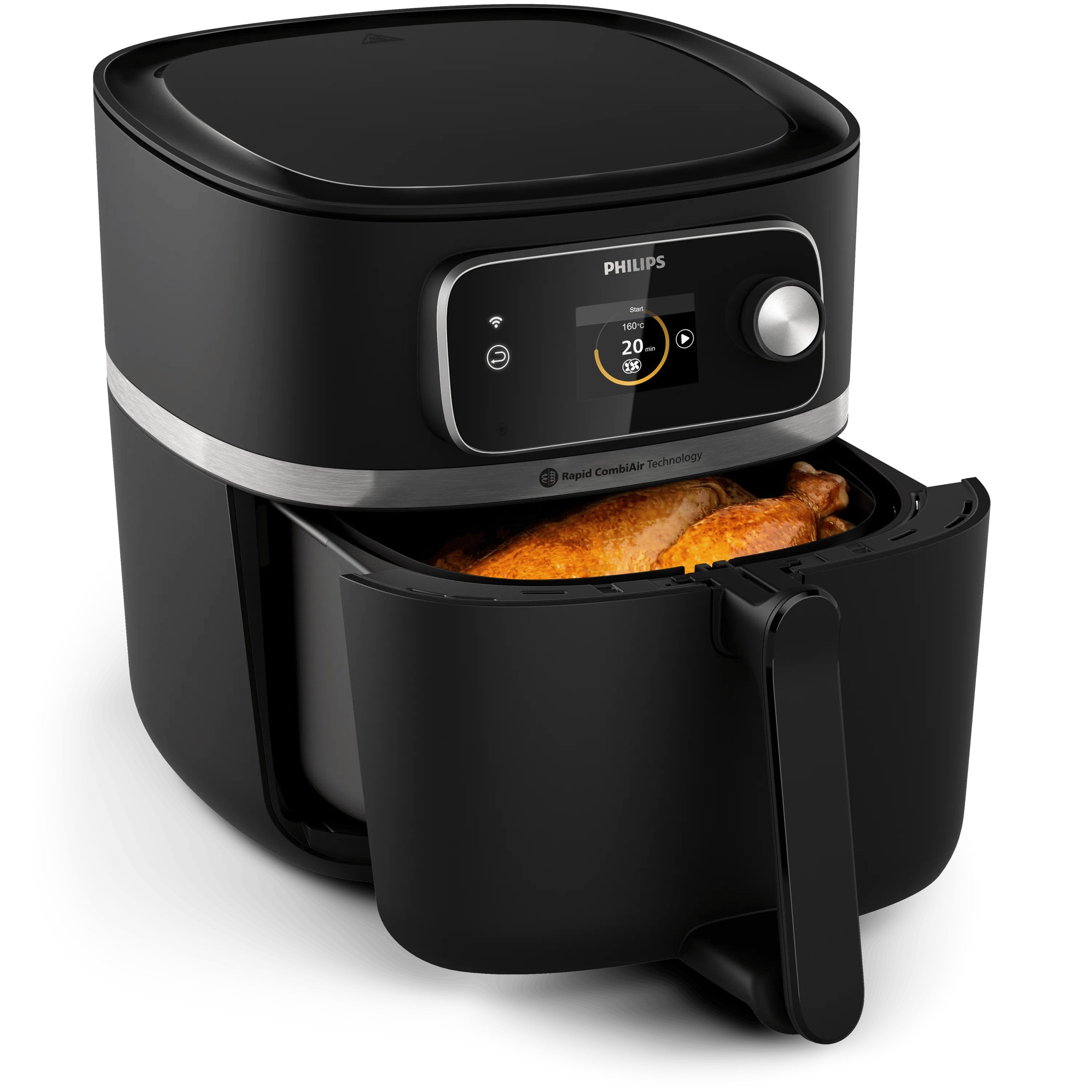 EAN 8720389015373 - Philips 7000 series HD9880/90 freidora Sencillo 8,3 L 2200 W Freidora de aire caliente Negro imagen 3