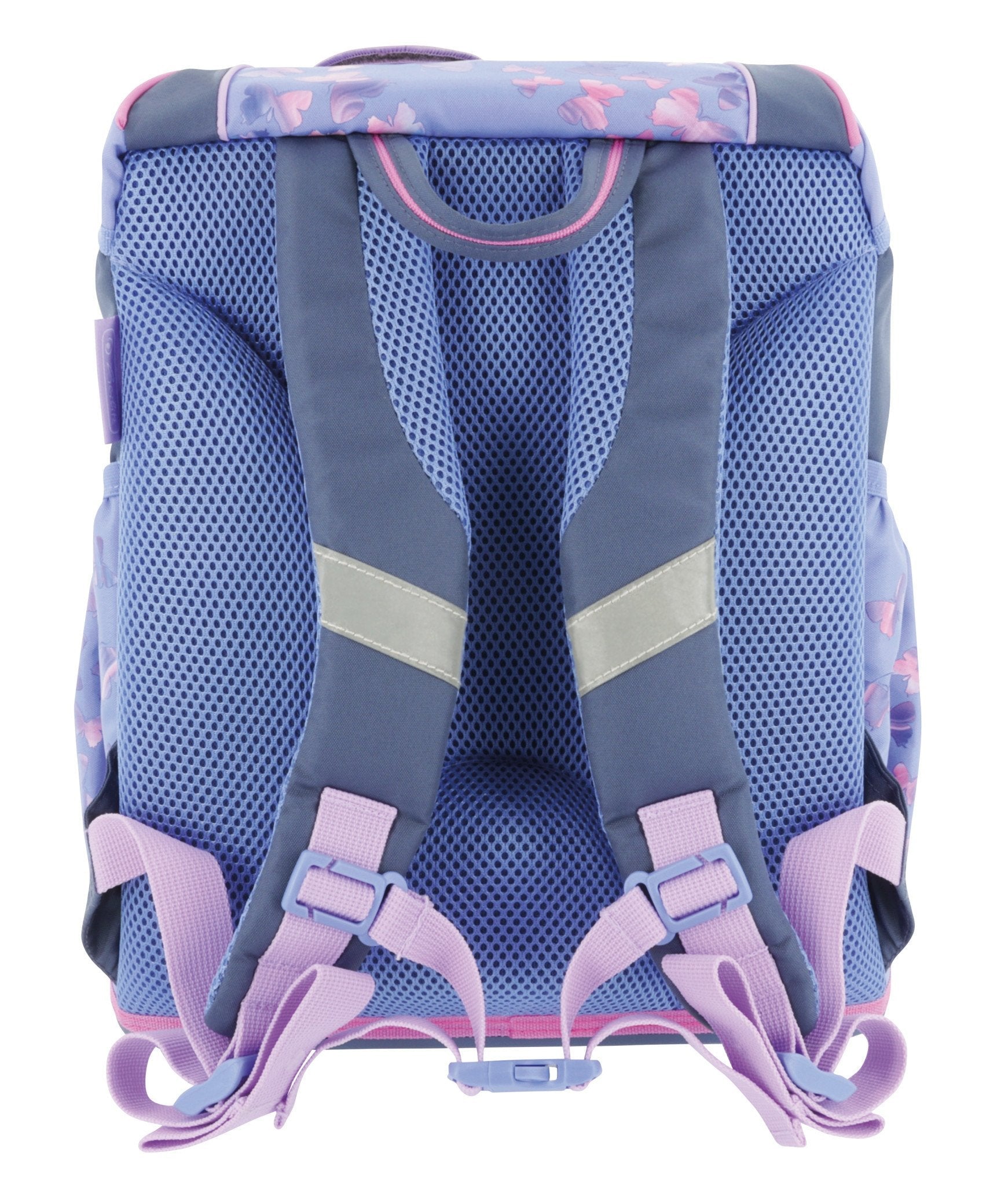 Mochila Escolar Herlitz Ultralight Violeta/Rosa, Estuche Estudiante Con 16 Piezas, Mocasines Ovalados, Bolsa De Deporte, 2 Aplicaciones 50046157