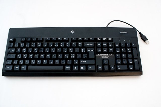 Hp 724720-181 Teclado Usb Azerty Negro