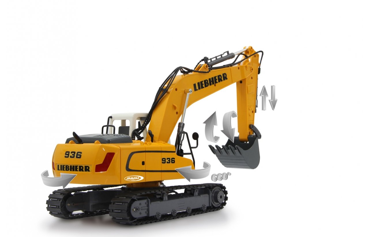 Jamara Liebherr R936 Excavadora Motor Eléctrico 1:20
