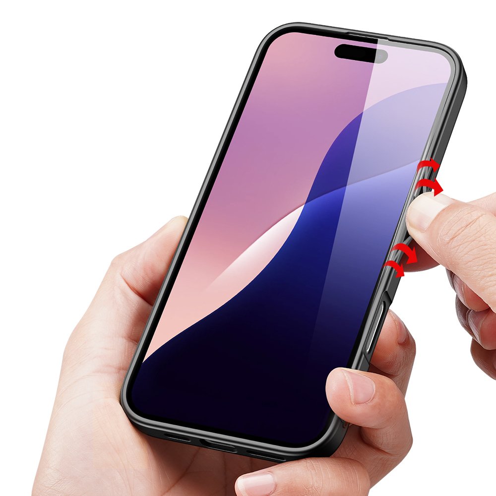 Funda Nevox Styleshell Nylo Para Iphone 16 Pro Max 4250686413854 Negra