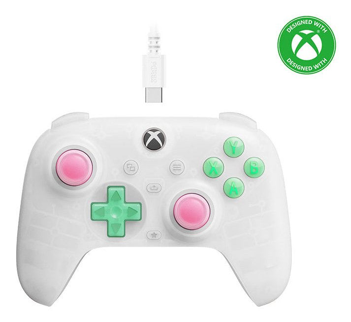 EAN 6922621506980 - 8Bitdo Ultimate Mini Translúcido, Blanco USB Gamepad Analógico/Digital PC, Xbox One, Xbox Series S, Xbox imagen 1