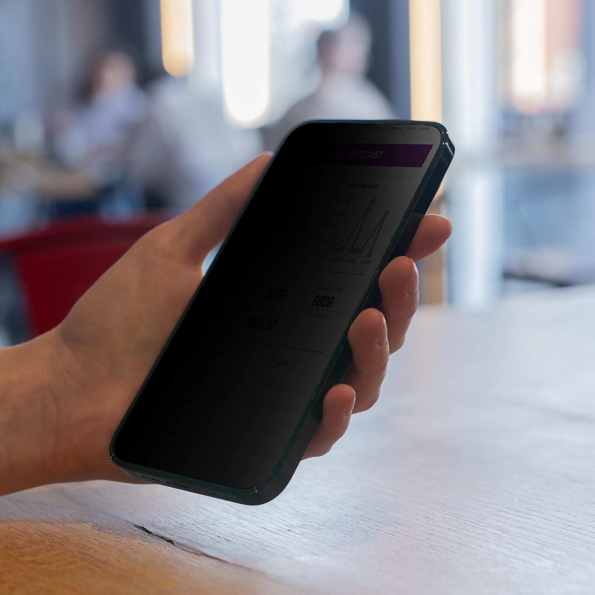 Startech.Com - Bildschirmschutz Für Handy - 4-Wege, Sichtschutzfilter, Für Hochformat/Querformat, Touch-Fähig, +/-30° Si