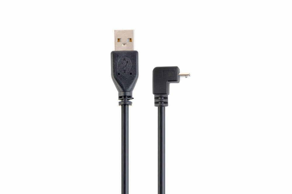Gembird Ccp-Musb2-Ambm90-6micro Usb Cable 2.0 Am-Mbm5p 1.8m Angled 90 Black