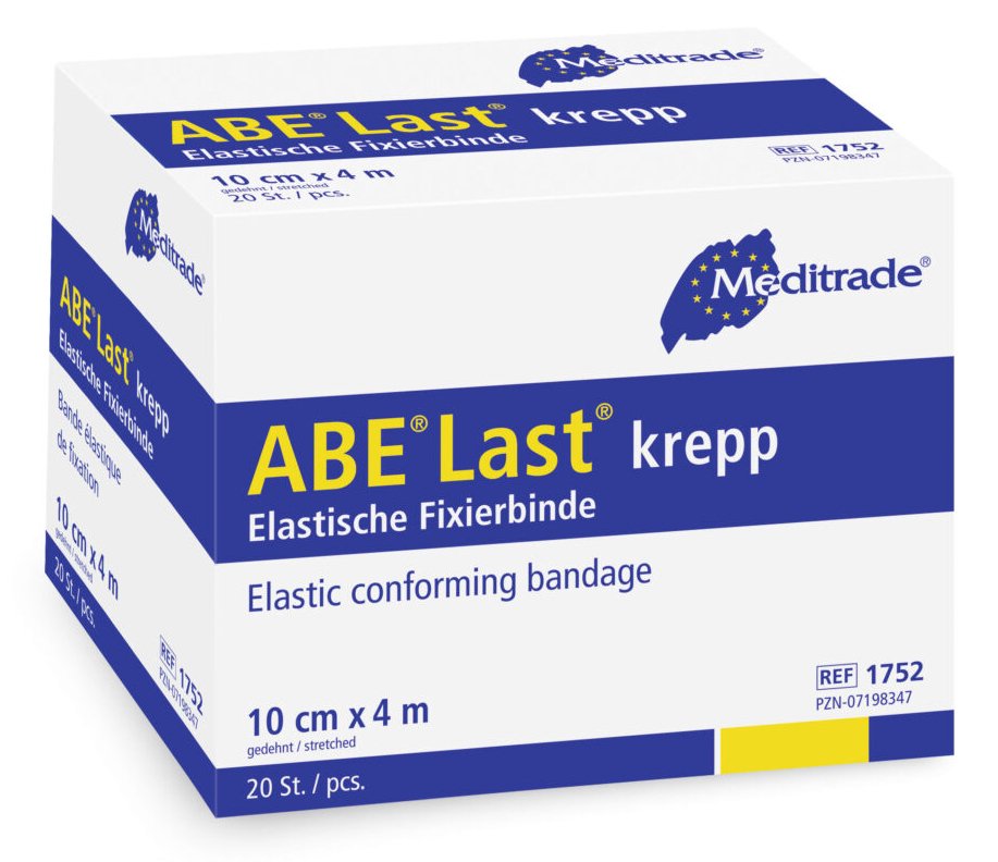 Meditrade® Abe® Last Krepp Fixierbinde 10 Cm X 4 M