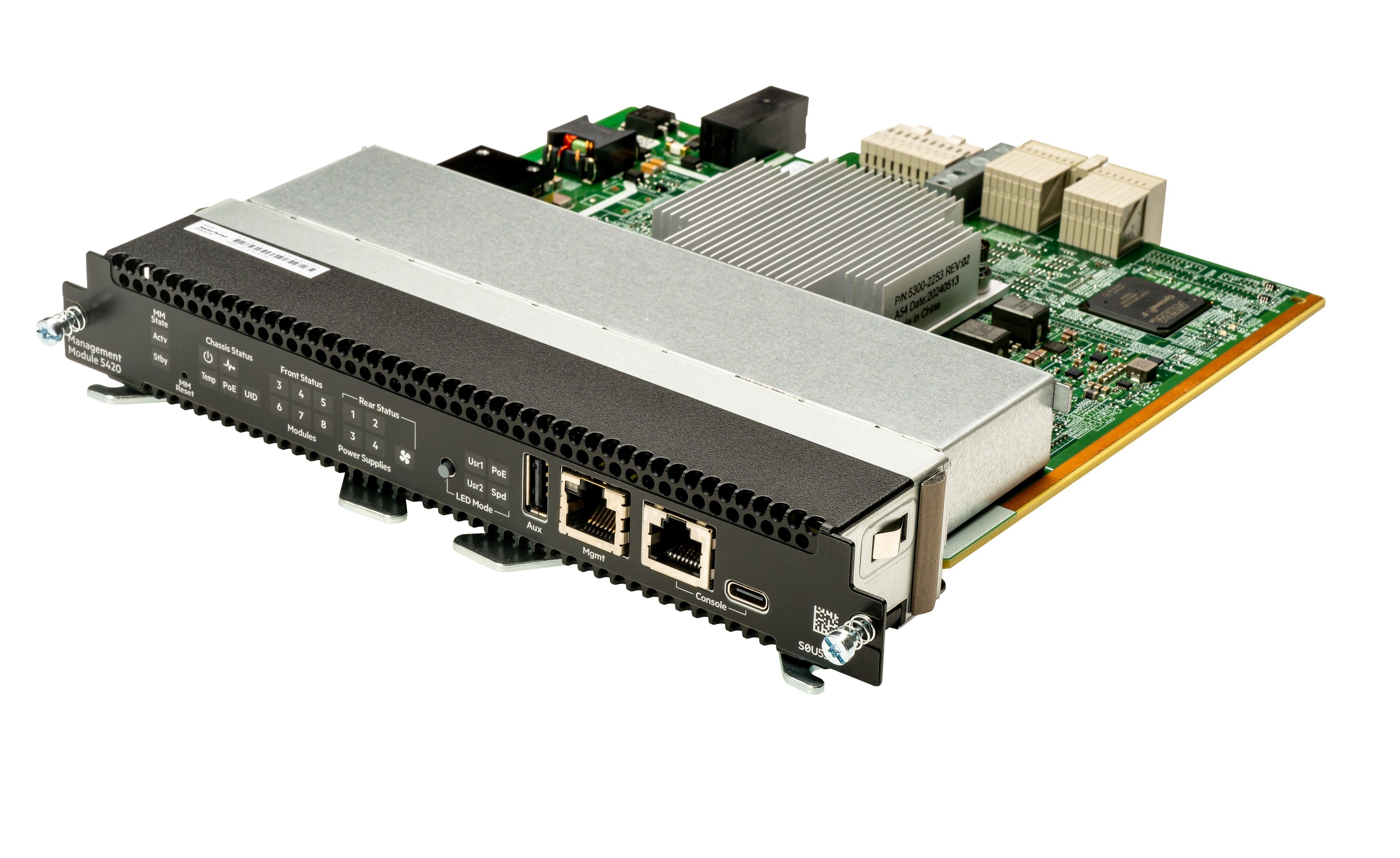 EAN 0190017650531 - HPE Aruba Networking CX 5420 Management Module módulo conmutador de red imagen 1