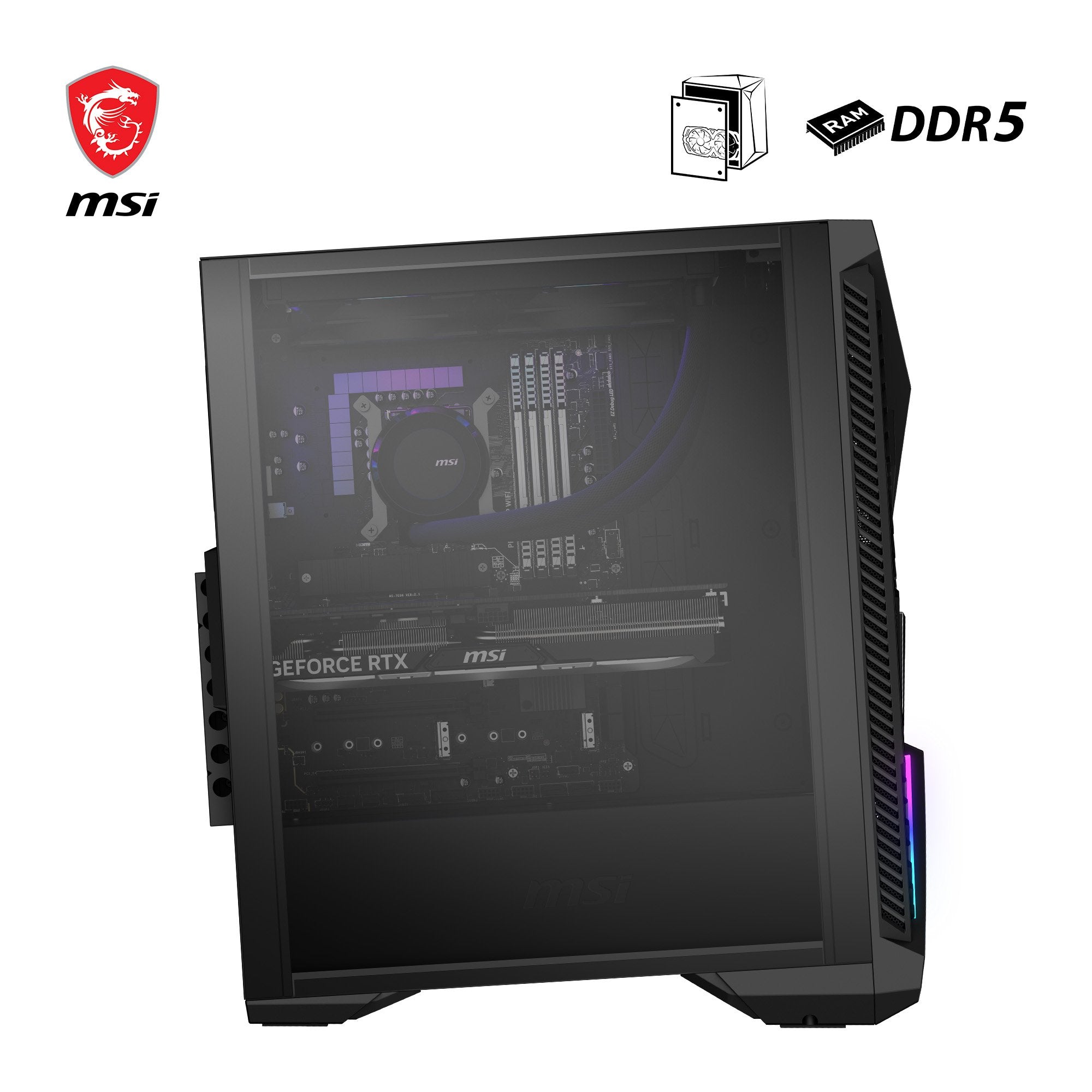 Pc Gaming Msi Mpg Infinite X2 14nug7-460at Intel® Core I7 I7-14700kf 32 Gb Ddr5-Sdram 1 Tb Ssd Nvidia Geforce Rtx 4080 Super Windows 11 Home