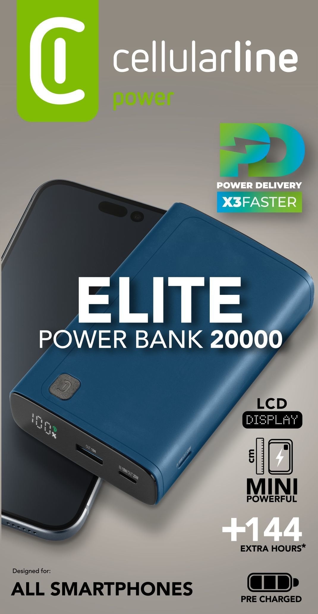 EAN 8018080484629 - Cellularline 8018080484629 Azul imagen 2