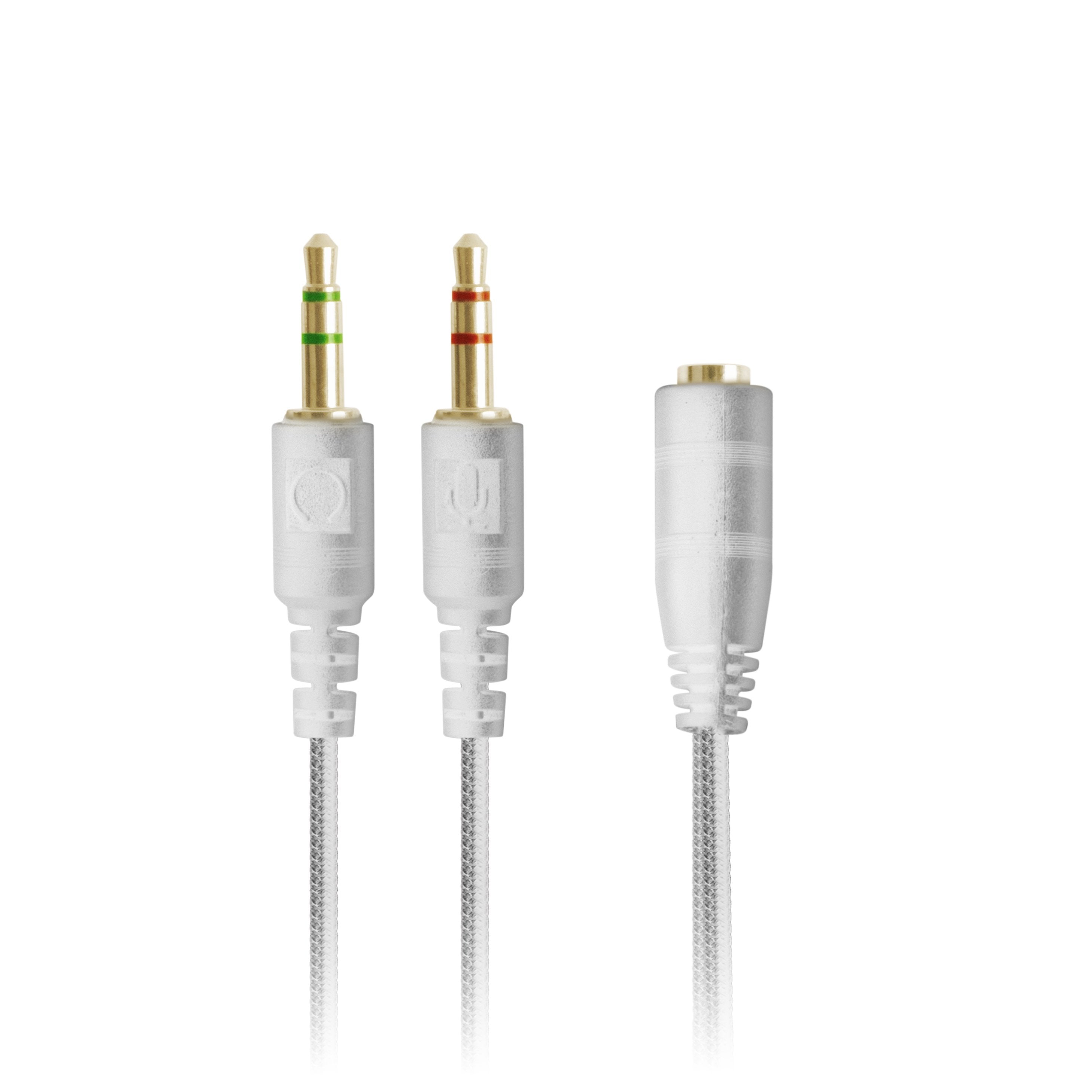 Auricular In-Ear Microfono Gaming Mars Gaming Mihx White