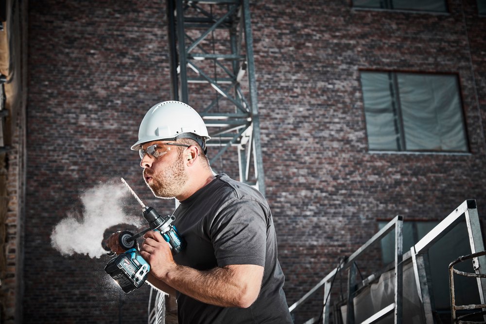 Taladro De Impacto Inalámbrico Makita  Hp001gd201 Xgt, 40 Voltios