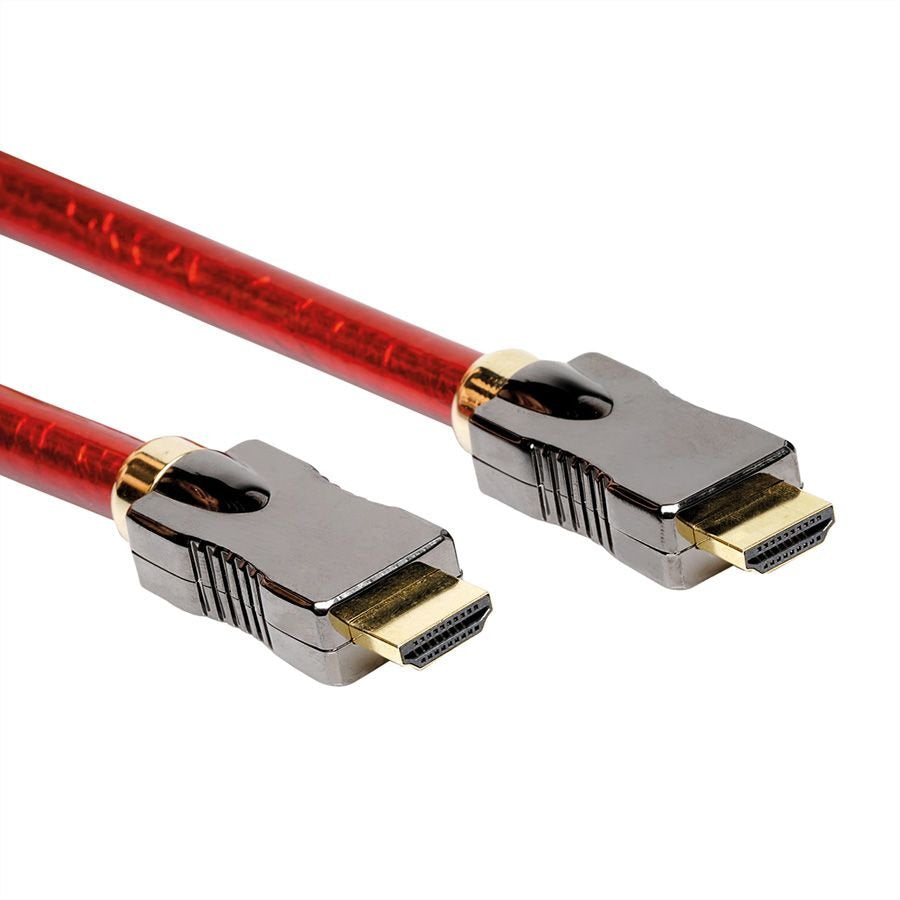 EAN 7611990151400 - ROLINE 11.04.5903 cable HDMI 3 m HDMI tipo A (Estándar) Rojo imagen 1